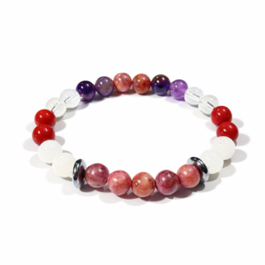 🌙 cancer rashi bracelet with yantra – kark zodiac emotional healing, protection & peace energy combo