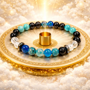 🏹 sagittarius (dhanu) rashi bracelet with yantra – luck, protection & success energy combo