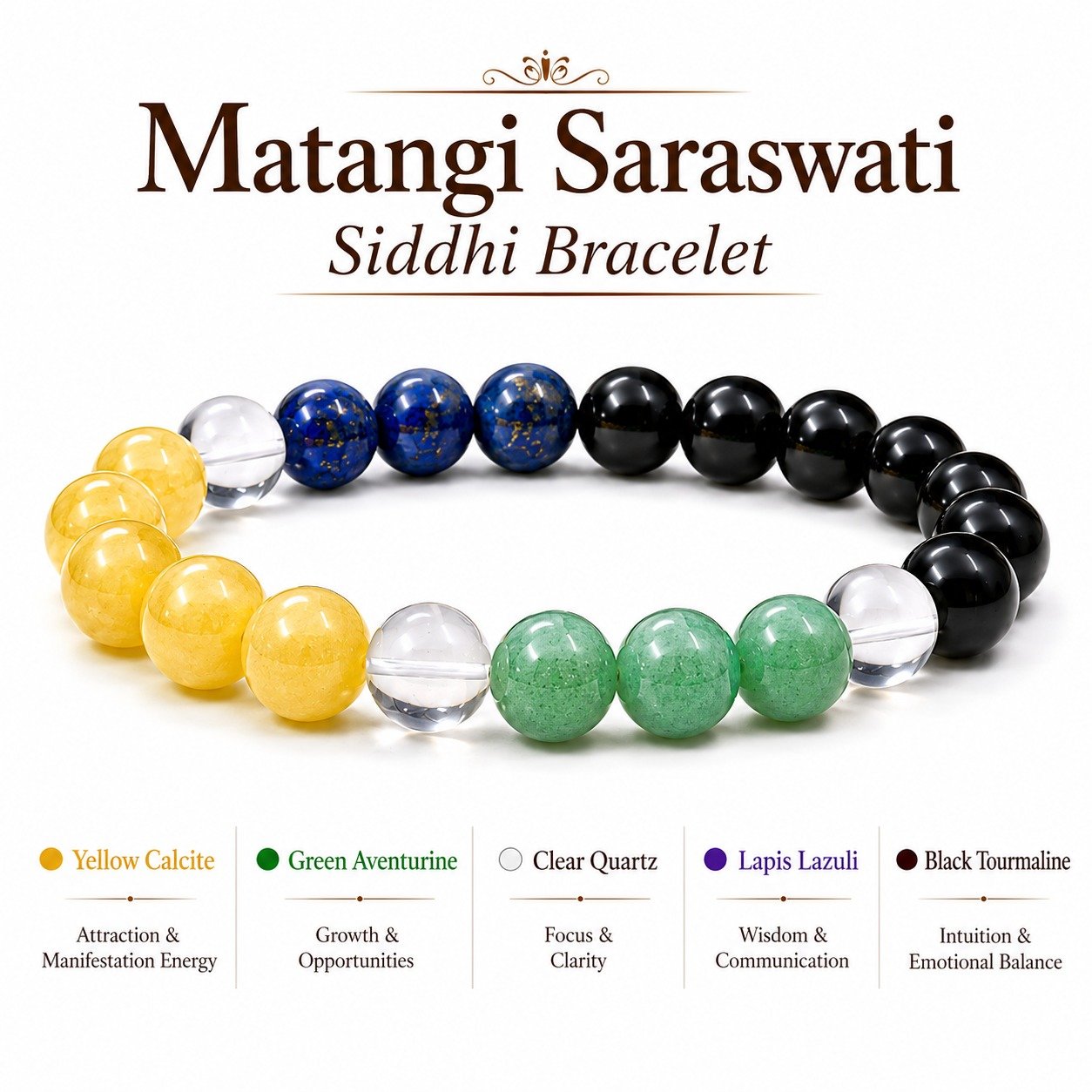 🌿 matangi saraswati siddhi bracelet | wisdom, knowledge, communication & success energy bracelet 🌿 matangi saraswati siddhi bracelet | wisdom, knowledge, communication & success energy bracelet